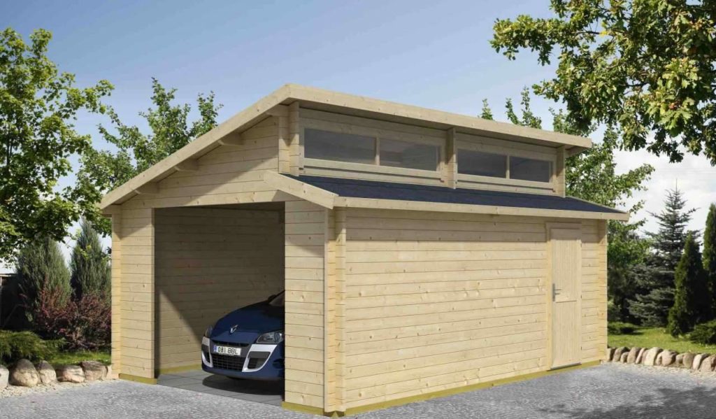 Precio de un garaje de madera prefabricado